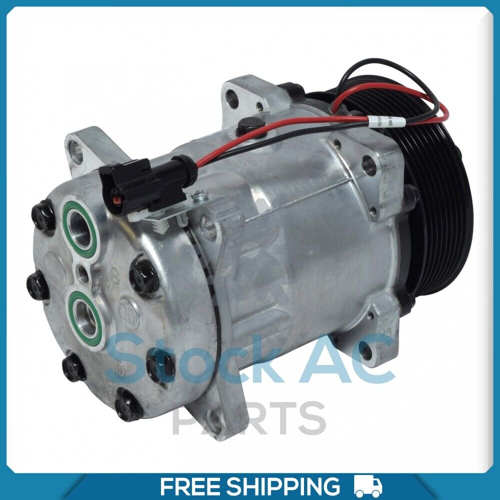 New A/C Compressor for Ford F650, F750 - 2000 to 2003 - OE# 4753 - Qualy Air