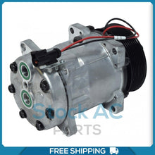 Cargar imagen en el visor de la galería, New A/C Compressor for Ford F650, F750 - 2000 to 2003 - OE# 4753 - Qualy Air