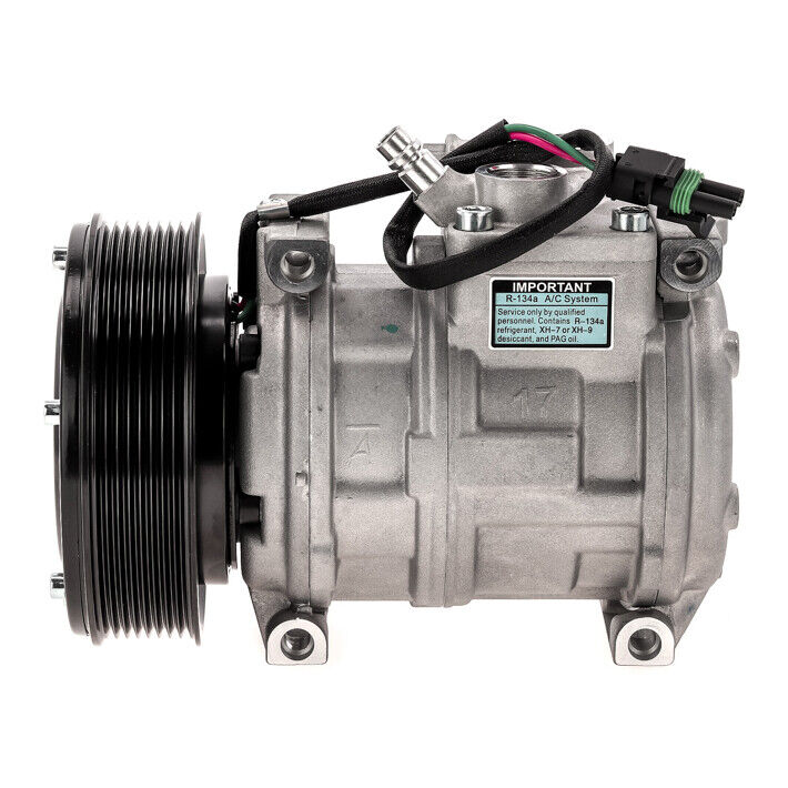 A/C Compressor for JOHN DEERE 444H, 444HLL, 444J, 544H, 544J, 624H, 624J.. - Qualy Air