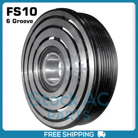 AC Compressor Pulley - FS10 6 Groove FITS: 2001-2004 FORD ESCAPE (2.0L) - Qualy Air