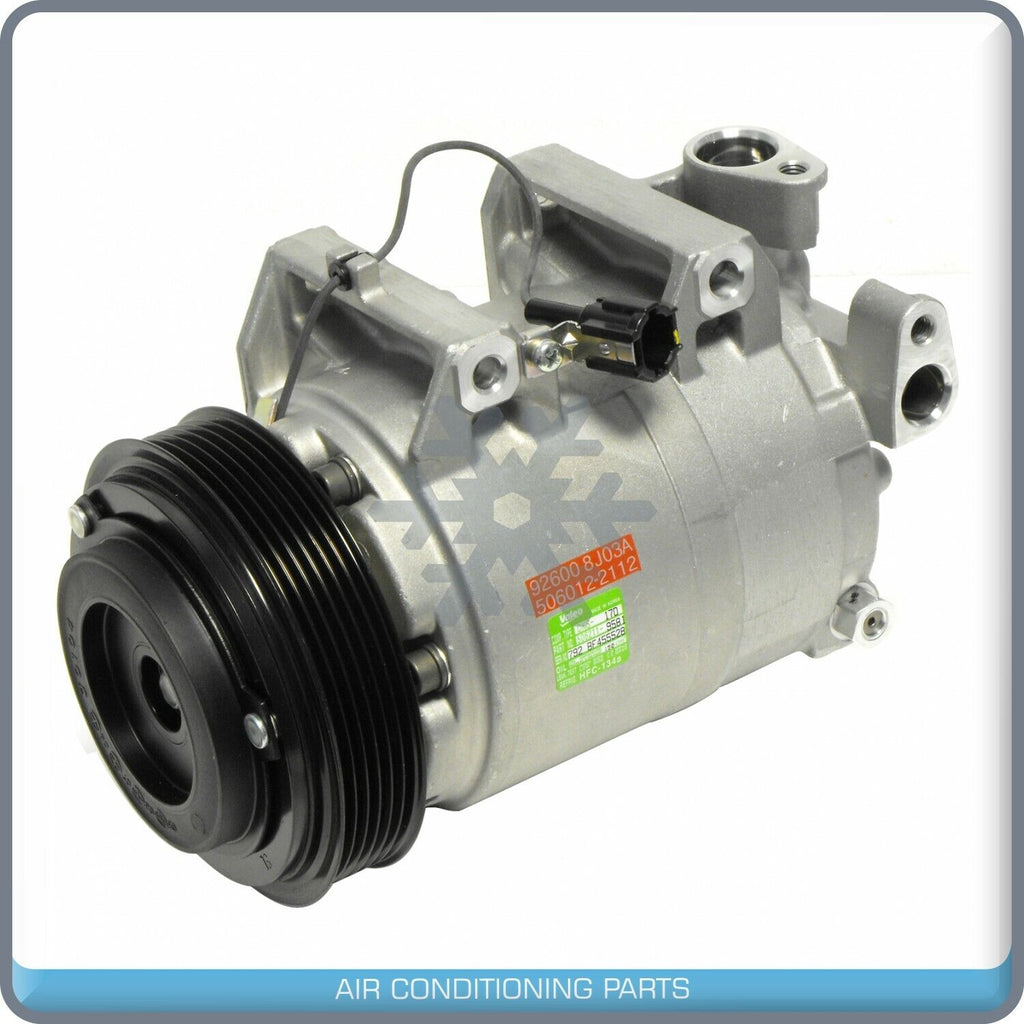 New A/C Compressor OEM DKS17D for Altima 2.5L - 2002 to 2006 - Qualy Air