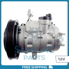 New A/C Compressor fits Toyota Yaris 1.5L - 2014 2015 2016 - OE# 4472802191 QR