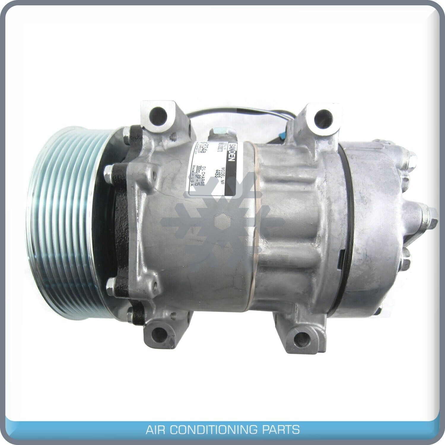 New OEM A/C Compressor for Mack TITAN TD713 / Volvo VN, VNL, VNM, VT.. - Qualy Air