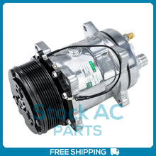 Load image into Gallery viewer, Universal A/C Compressor Model SD508/5h14 Sanden Style 8 Grooves 12v - Qualy Air
