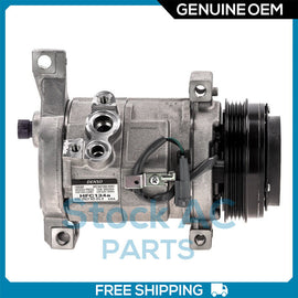 A/C Compressor OEM Denso 10S20F for Cadillac / Chevrolet / GMC / Hummer / ... QR - Qualy Air