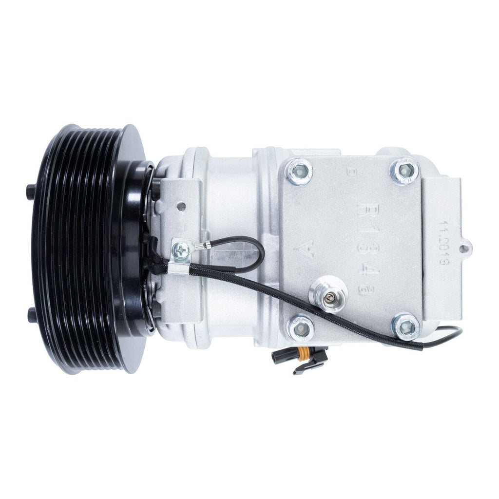 New AC Compressor fits JOHN DEERE 7000/8000 SERIES - Denso 10PA17 - Qualy Air