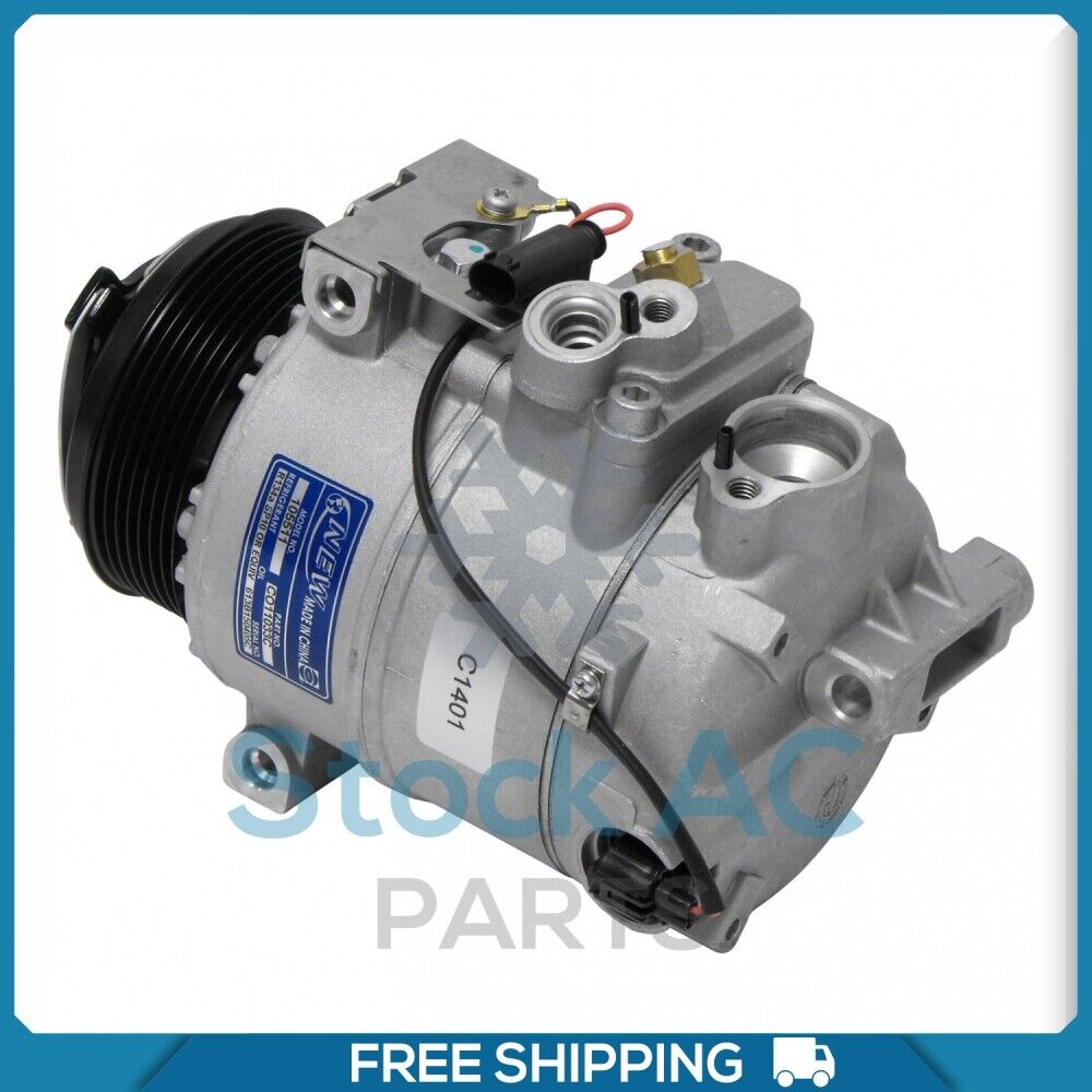 A/C Compressor for Mercedes-Benz S600, S65 AMG, SL600, SL65 AMG QU - Qualy Air