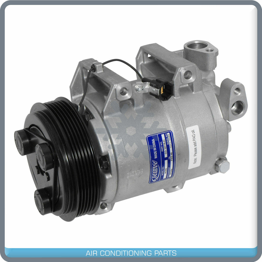 NEW A/C Compressor fits Nissan Altima 2.5L - 2002 2003 2004 2005 2006 - Qualy Air