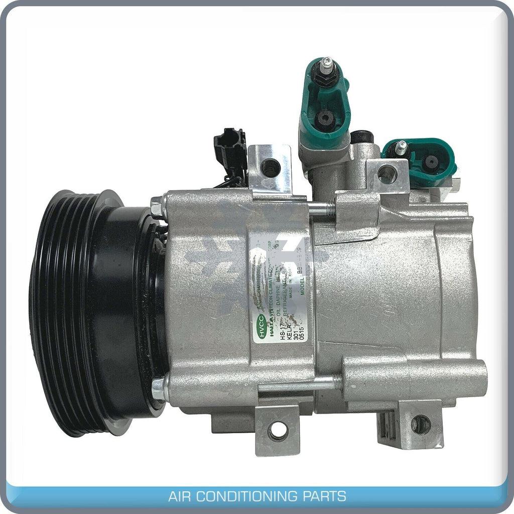 New OEM A/C Compressor for Hyundai Santa Fe, Sonata & Kia Optima, Magentis - RQ - Qualy Air