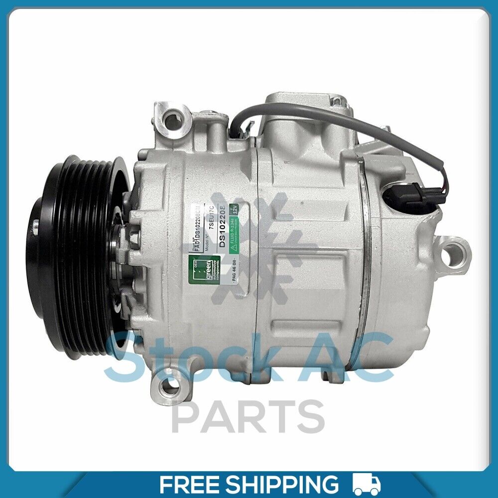 New AC Compressor fits BMW 525i, 525xi, 528i, 530i, 530xi, Z4.. - OE# 4471500153 - Qualy Air
