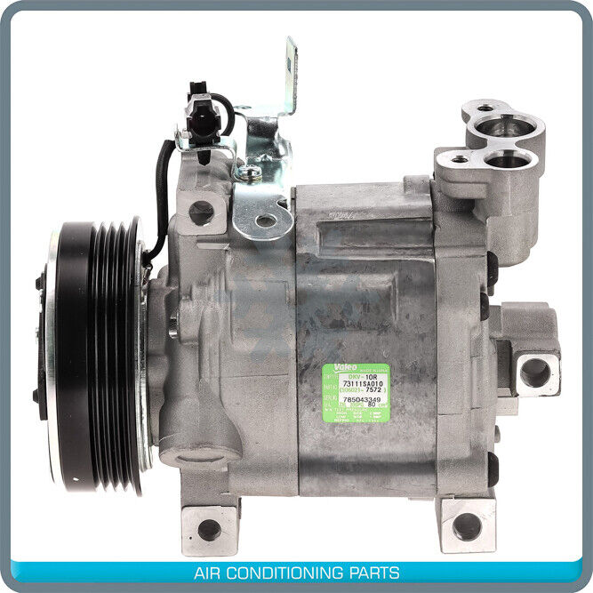 A/C Compressor OEM DKV10R for Subaru Forester, Impreza, WRX STI QR - Qualy Air