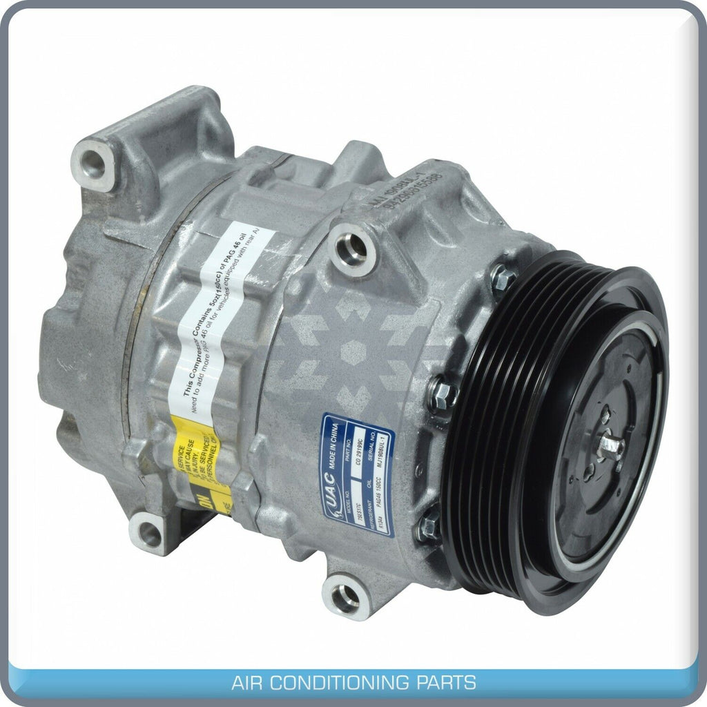 New A/C Compressor for Toyota Highlander 2.7L - 2014 to 2019 - OE# 883100E140 QU - Qualy Air