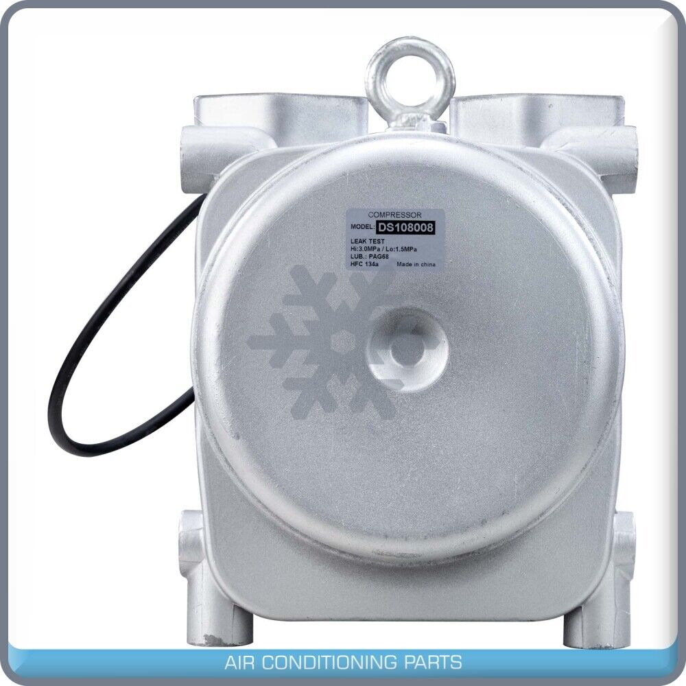 New A/C Compressor for BUS TM55 / 65 - 2B, 24V Groove - Qualy Air