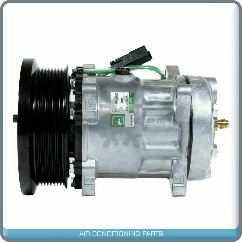New AC Compressor for Caterpillar Wheel Loader 980H 986H 988H 24V - OE# 2180324 - Qualy Air