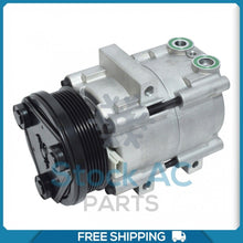 Cargar imagen en el visor de la galería, New A/C Compressor for Ford E-150, E-250, Econoline.. - OE# 5U2Z19V703ED QU - Qualy Air
