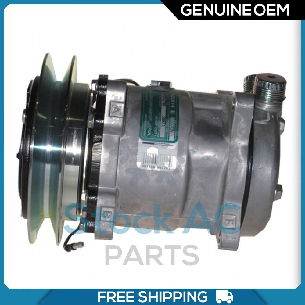 A/C Compressor OEM Sanden SD5H14 for OE# 1110148 1401101 1401104 19192350 ... QR - Qualy Air