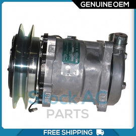 A/C Compressor OEM Sanden SD5H14 for OE# 1110148 1401101 1401104 19192350 ... QR - Qualy Air