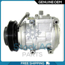 Cargar imagen en el visor de la galería, A/C Compressor OEM Denso 10PA17C for Toyota Previa QR - Qualy Air