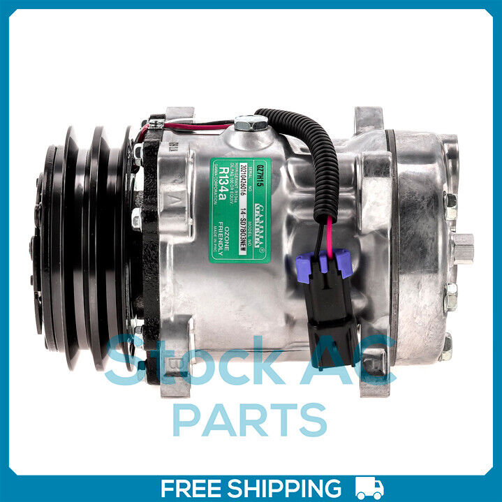 A/C Compressor for Chevrolet C60 Kodiak, C6500 Kodiak, C70 Kodiak, C7500 K.. - Qualy Air