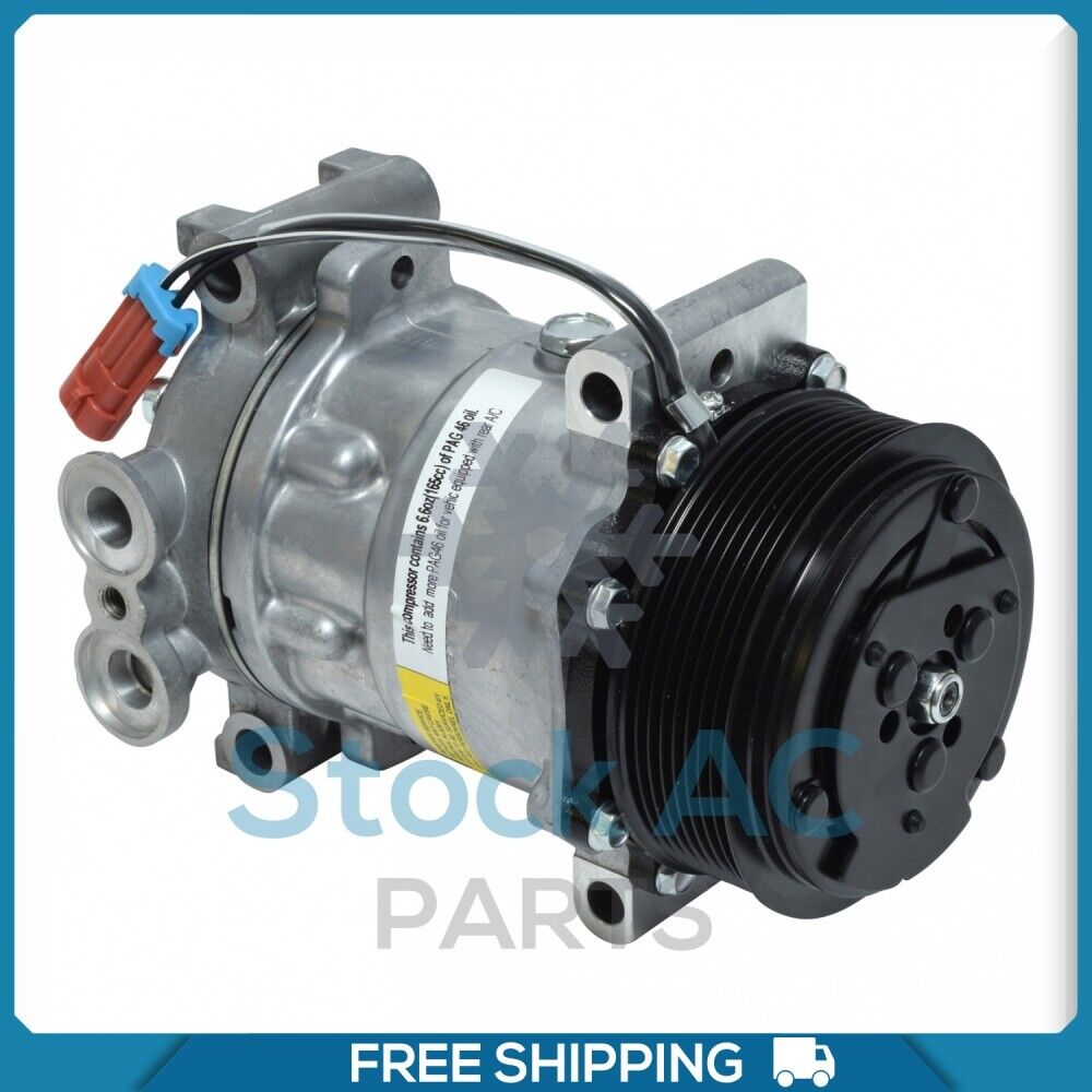 A/C Compressor for Chevrolet T6500, T7500, T8500 / GMC T6500, T7500 / Isuz... QU - Qualy Air
