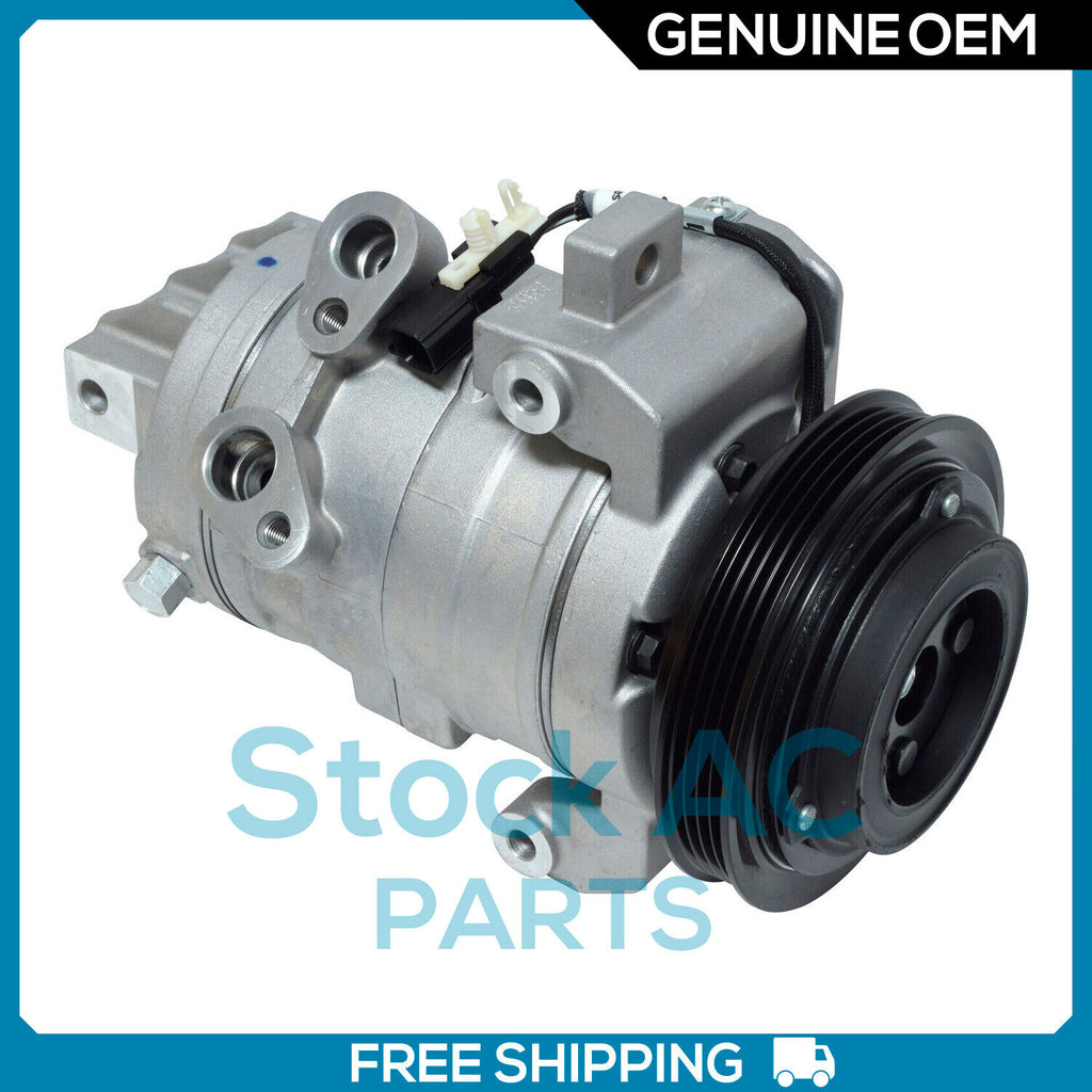 New OEM A/C Compressor for Ford Mustang 3.7L - 2011 to 2014 - OE# BR3Z19703A QR - Qualy Air