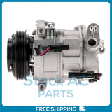 New A/C Compressor for Chevy Equinox 2.4L 2012-2014 / GMC Terrain 2.4L 2012-2015