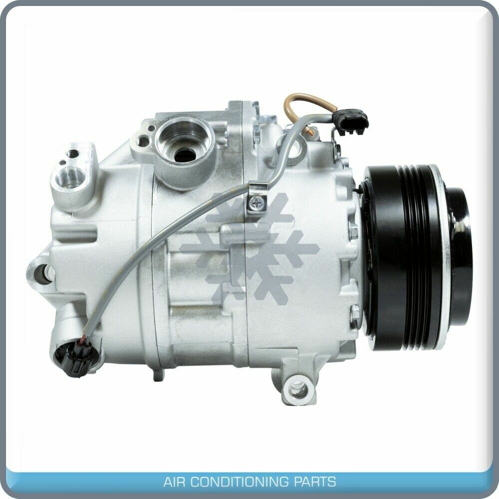 NEW A/C Compressor for BMW X5 3.0L - 2007 to 2010 - w/ Adaptive Drive Only - Qualy Air
