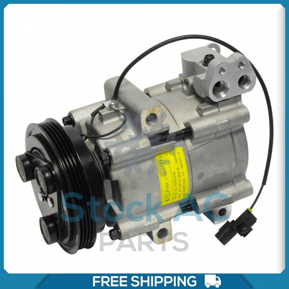 New A/C Compressor for Kia Sephia 1.8L - 1998 to 1999 - OE# 1K2A361450 QU - Qualy Air