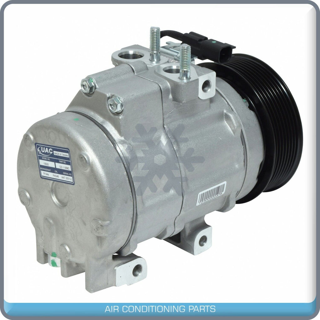 A/C Compressor RS20 for Ford F-250 Super Duty, F-350 Super Duty, F-450 Sup.. QR - Qualy Air