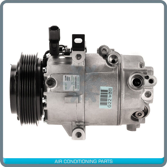 New OEM AC Compressor for Hyundai Elantra GT - 2013 to 17 / Kia Forte 2014 to 18 - Qualy Air