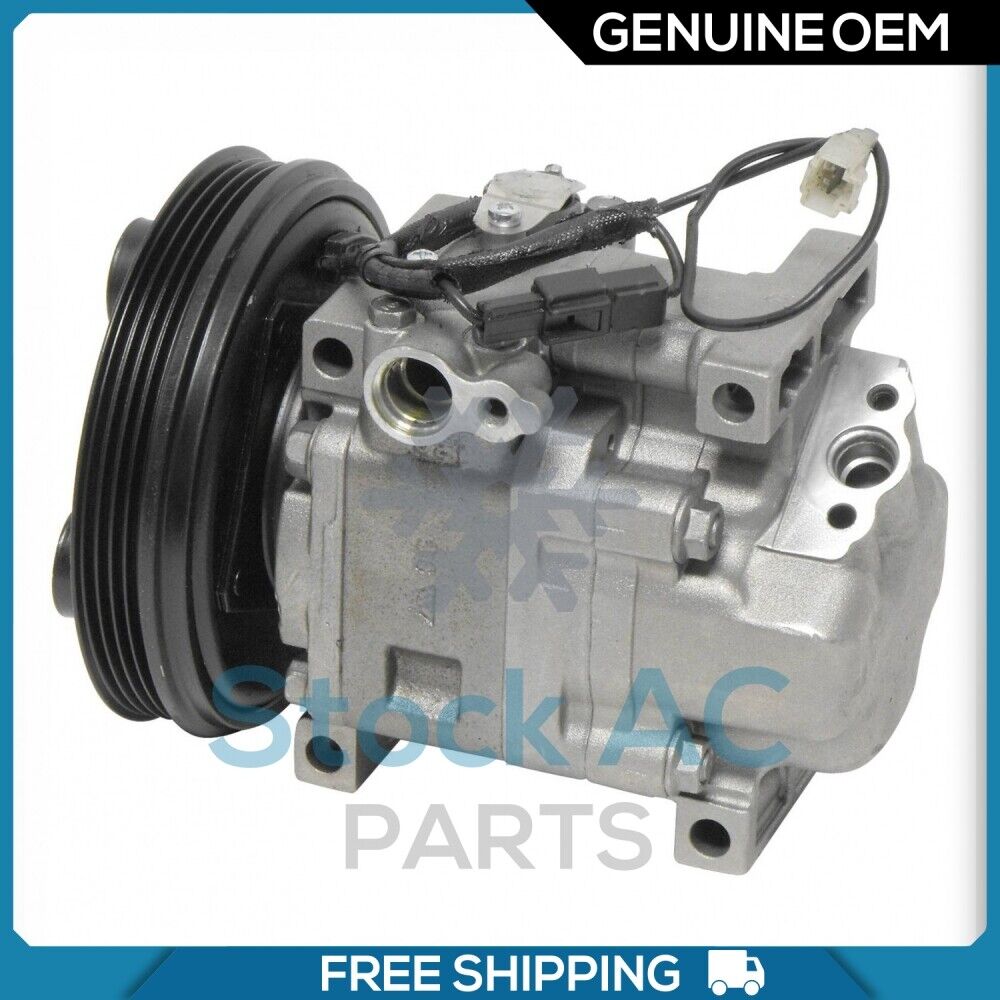 New OEM A/C Compressor fits Mazda Protege 1.6L - 1999 to 2003 - OE# BJ1H61450 - Qualy Air