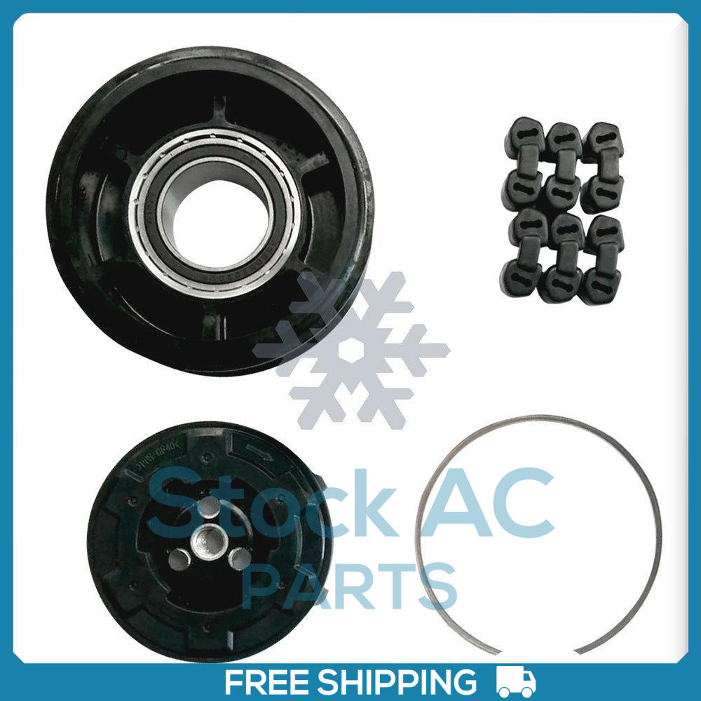 New A/C Compressor Clutch fits Audi A4 Quattro, A4 - 2007 to 2009 - Qualy Air