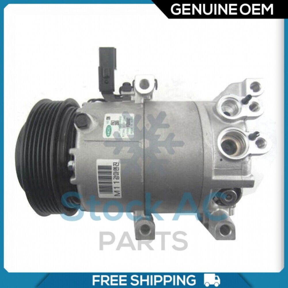 New OEM A/C Compressor for Kia Soul 1.6L - 2012 to 2013 - OE# 977012K600 - Qualy Air