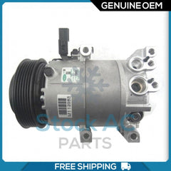 New OEM A/C Compressor for Kia Soul 1.6L - 2012 to 2013 - OE# 977012K600
