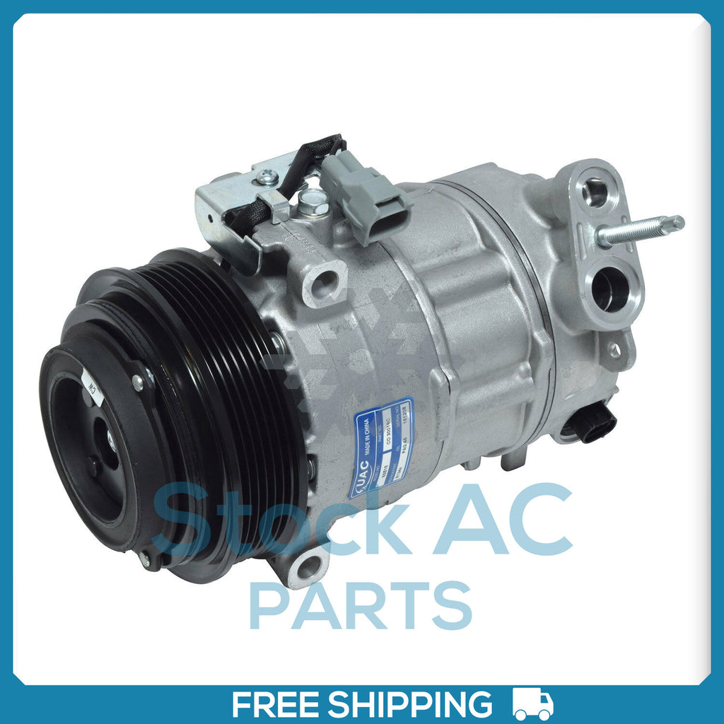 New A/C Compressor for Dodge Dart 2013 to 2016 - OE# 68102839AD UQ - Qualy Air