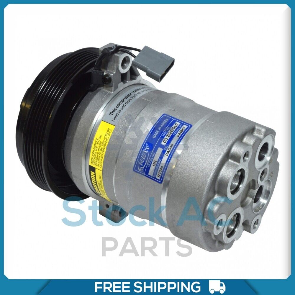 A/C Compressor HR6/DA6 for Buick Electra, LeSabre, Riviera / Oldsmobile 98... QR - Qualy Air