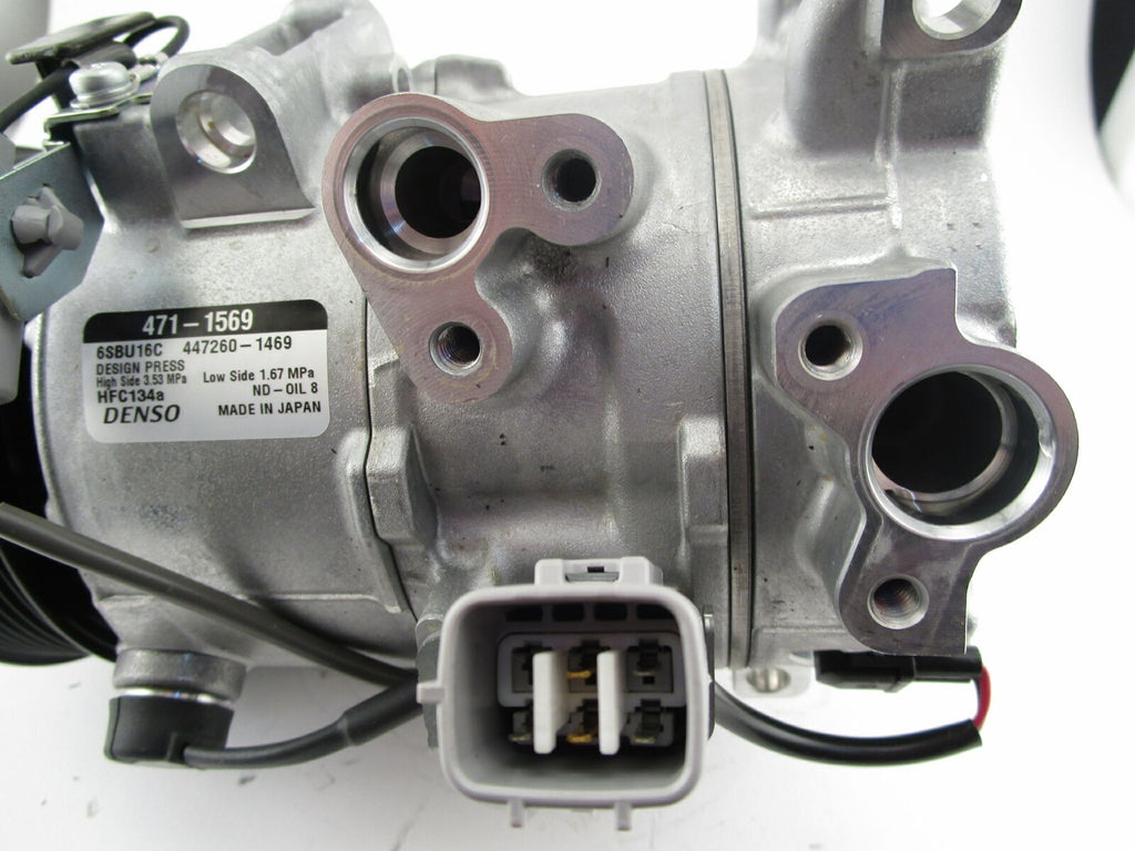 A/C Compressor OEM Denso 6SBU16C for Lexus GS300, GS350, IS250, IS350 QR - Qualy Air