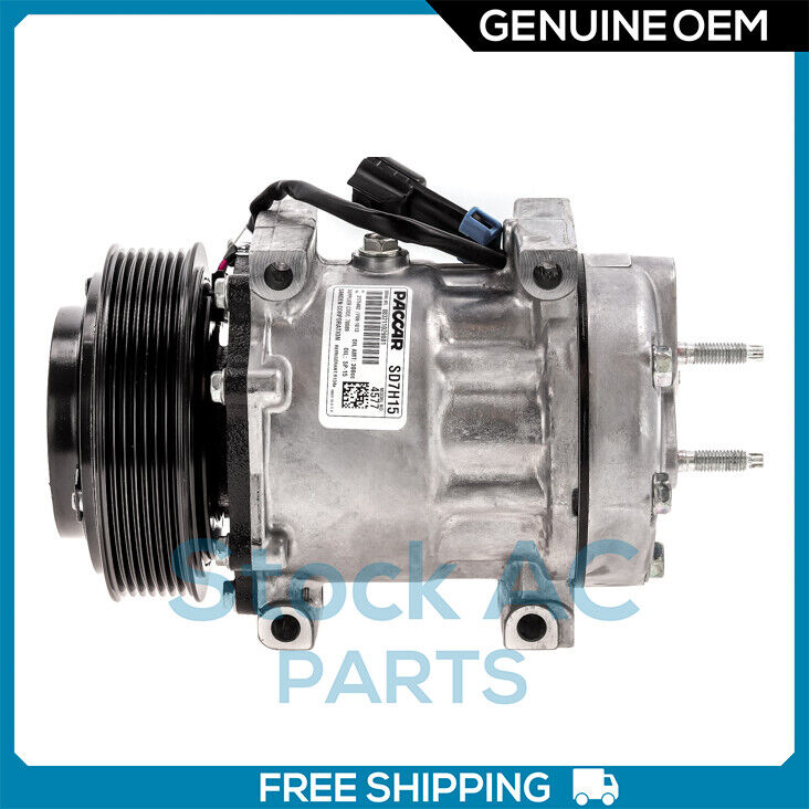A/C Compressor OEM Sanden SD7H15HD for Kenworth T660 QR - Qualy Air