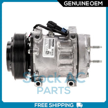 Load image into Gallery viewer, A/C Compressor OEM Sanden SD7H15HD for Kenworth T660 QR - Qualy Air
