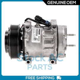 A/C Compressor OEM Sanden SD7H15HD for Kenworth T660 QR - Qualy Air