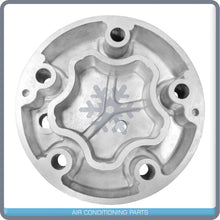 Load image into Gallery viewer, NEW A/C COMPRESSOR COVER SANDEN SD508 ORING HRZ 8X10 EXIT FITTINGS HEAD / BACK - Qualy Air