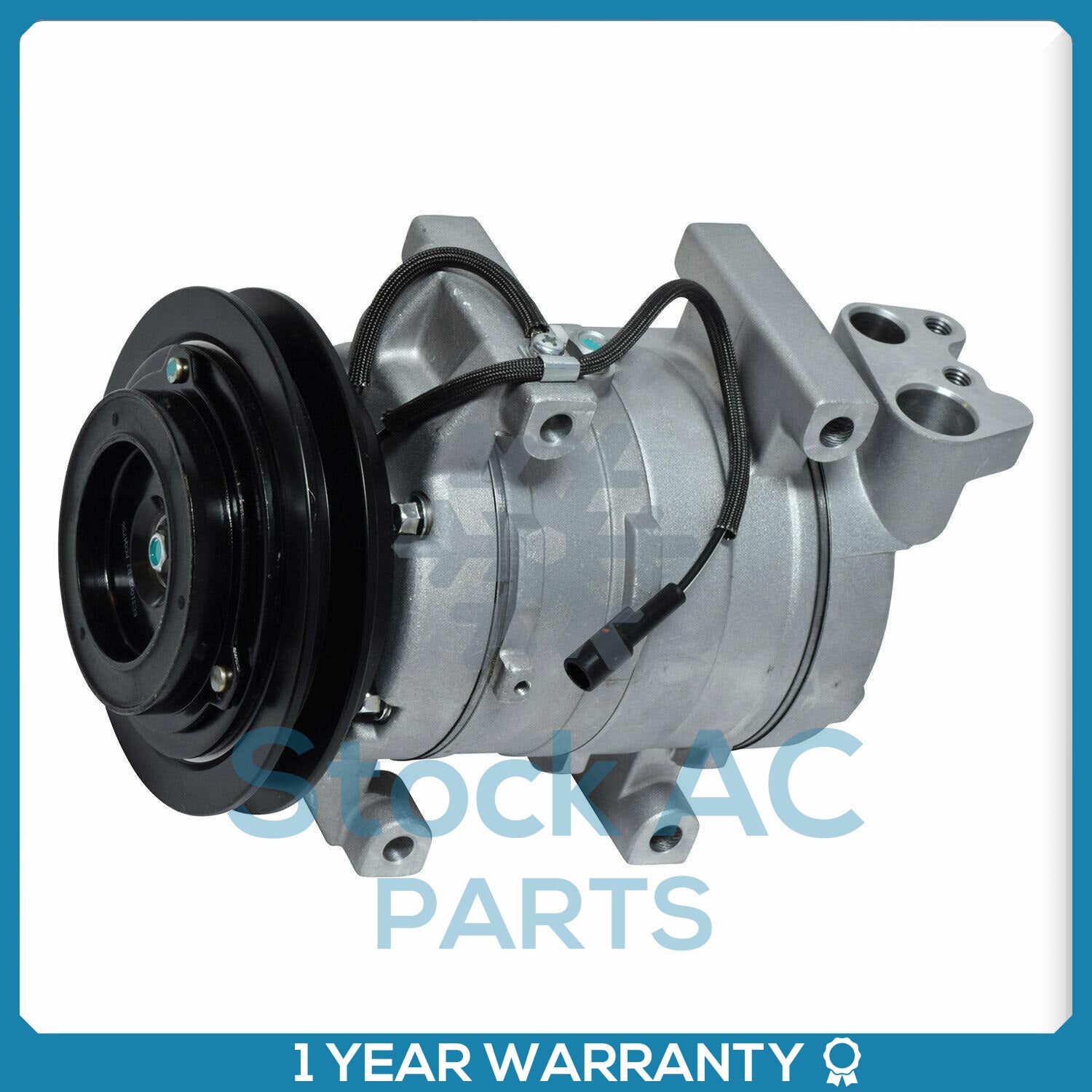 NEW A/C Compressor for Isuzu NPR / Mitsubishi L200 2.5L - 2006 to 2011 - Qualy Air