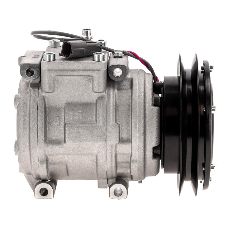 NEW A/C Compressor for JOHN DEERE 200LC EXCAVATOR, 230LCR, 230LC EXCAVATOR - Qualy Air
