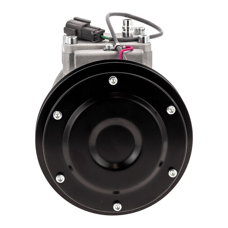 NEW A/C Compressor for JOHN DEERE 200LC EXCAVATOR, 230LCR, 230LC EXCAVATOR - Qualy Air