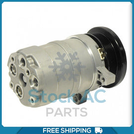 A/C Compressor HD6 for Chevrolet G10, G20, G30 / GMC G1500, G2500, G3500 QR - Qualy Air