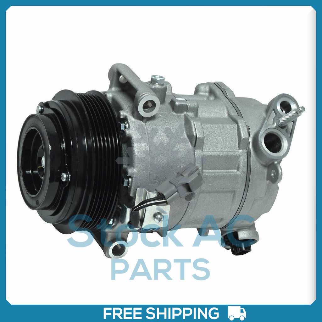 New A/C Compressor fits Jeep Cherokee 2014-19 / Chrysler 200 2015-17 RQ - Qualy Air
