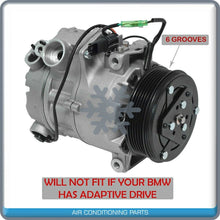 Load image into Gallery viewer, New A/C Compressor For BMW X5 3.0L - 2007 2008 2009 2010 - OE# 64529185142 - Qualy Air
