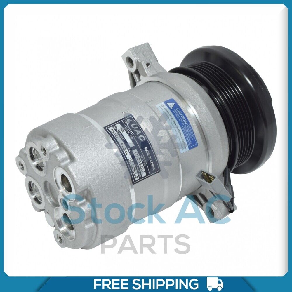 A/C Compressor for Chevrolet Astro, G10, G20, G30 / GMC G1500, G2500, G350... QU - Qualy Air