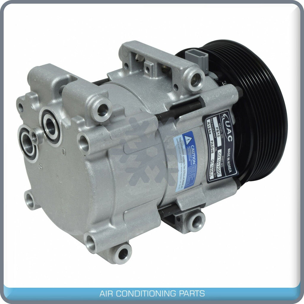 A/C Compressor FS10 for Ford F-250 Super Duty, F-350 Super Duty, F-450 Sup... QR - Qualy Air