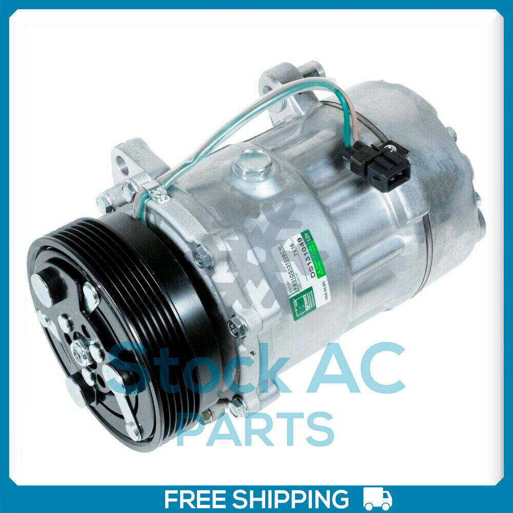 New A/C Compressor fits VW Golf 2.0L - 1993 to 1999 / VW Cabrio - 1995 to 2002 - Qualy Air